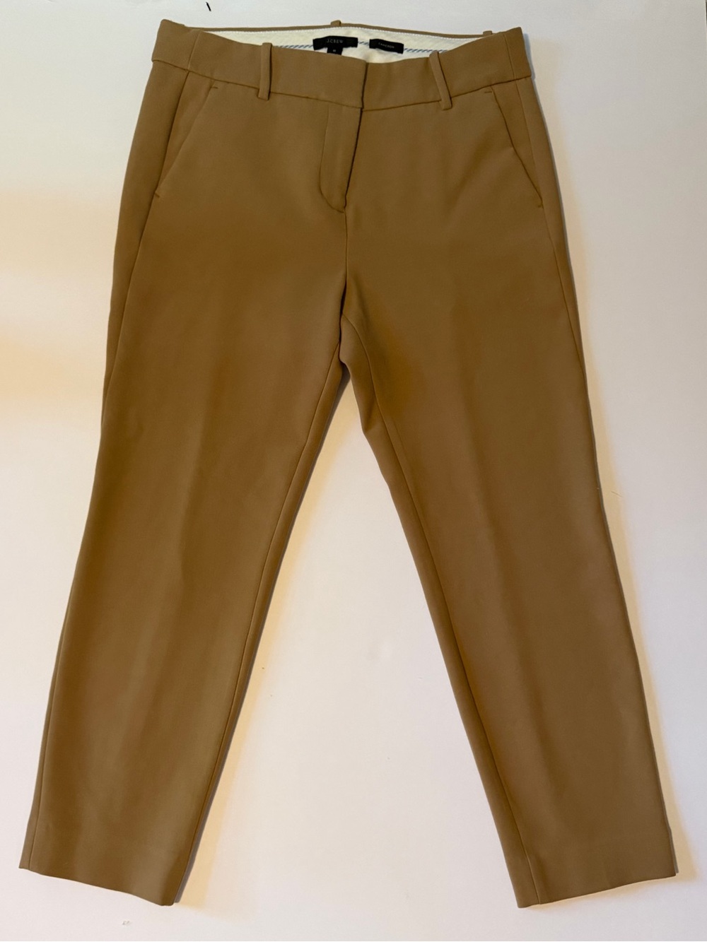 J.Crew Cameron Trouser in Camel
